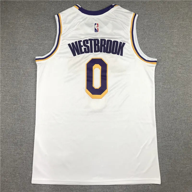 Los Angeles Lakers Russell Westbrook NO.0 Basketball Jersey