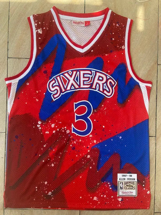 Philadelphia 76ers Allen Iverson NO.3 basketball Jersey