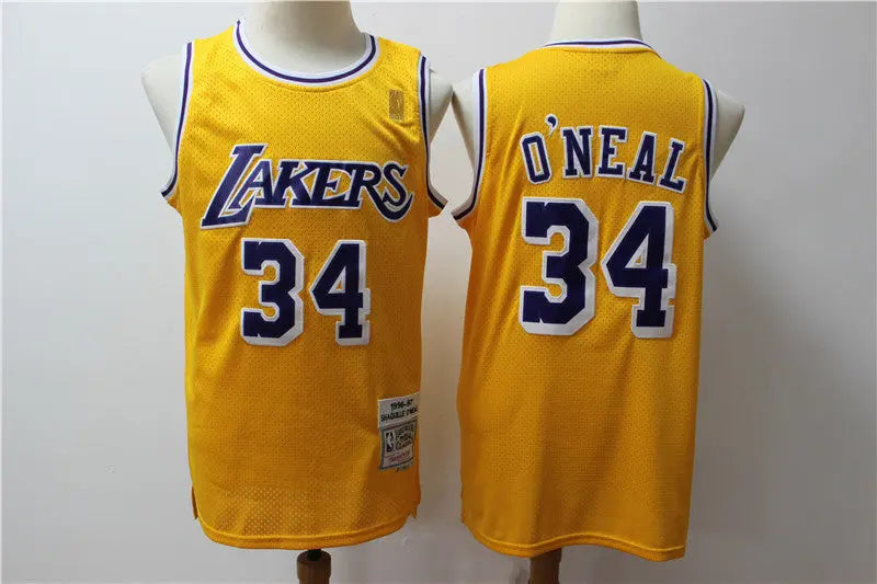 Los Angeles Lakers Shaquille O'Neal NO.34 Basketball Jersey