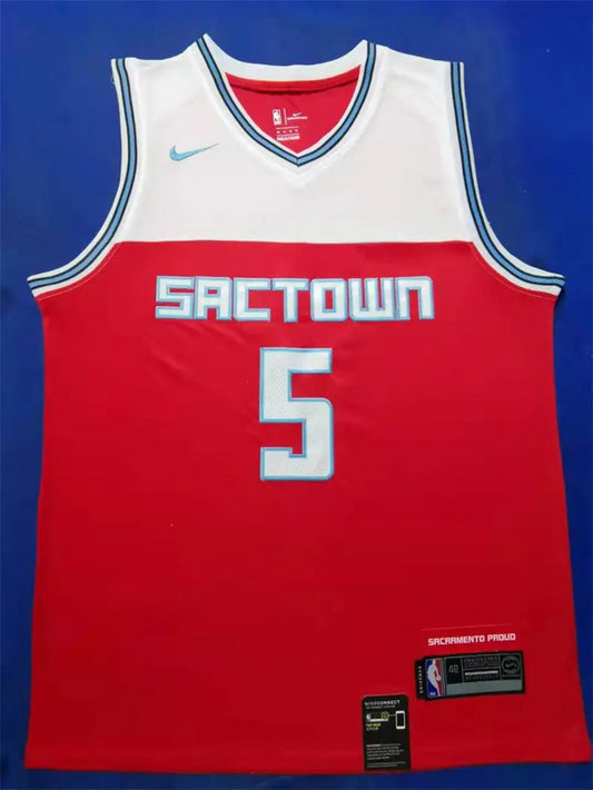 Sacramento Kings Fox NO.5 Basketball Jersey