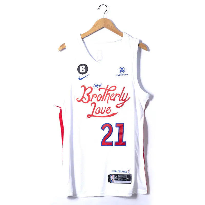 Philadelphia 76ers Joel Embiid NO.21 basketball Jersey