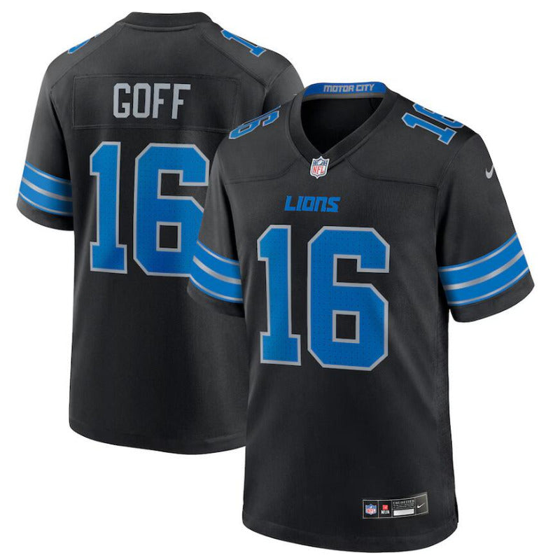 New Season Adult Detroit Lions Jared Goff NO.16 Football Jerseys