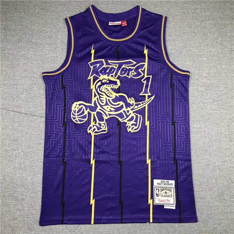 Toronto Raptors Tracy McGrady NO.1 Basketball Jersey