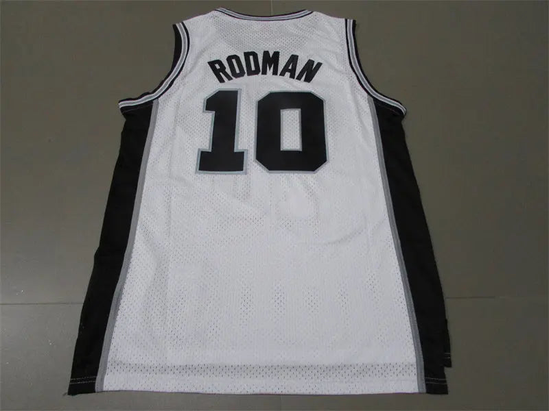 San Antonio Spurs Dennis Rodman NO.10 Basketball Jersey