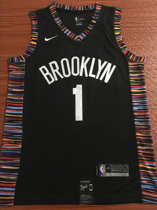 Brooklyn Nets D'Angelo Russell NO.1 Basketball Jersey