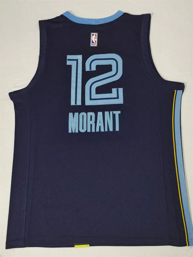 Memphis Grizzlies Ja Morant NO.12 Basketball Jersey