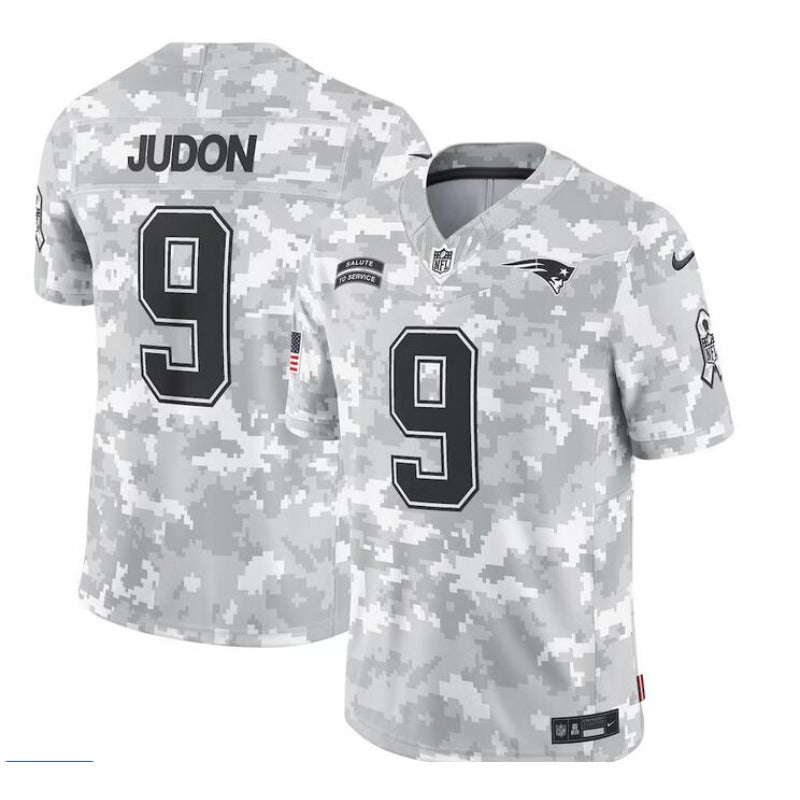 men/women/kids New England Patriots Matthew Judon No.9 2024 Salute To Service Jersey