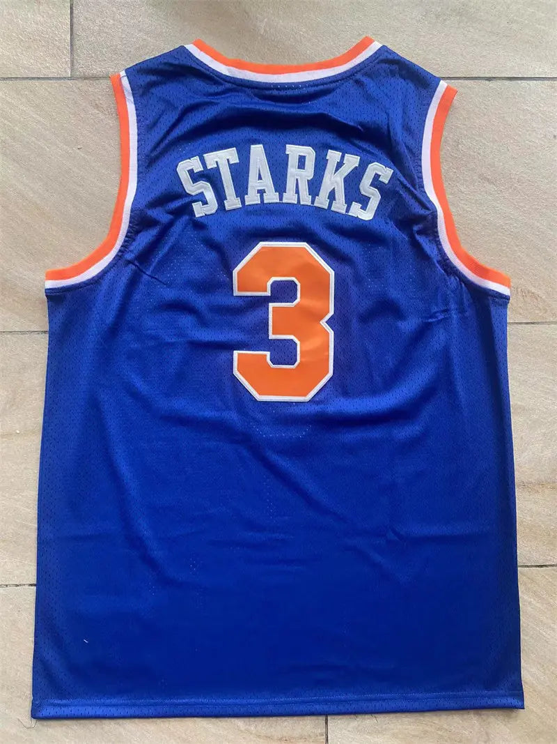 New York Knicks Starks NO.3 Basketball Jersey