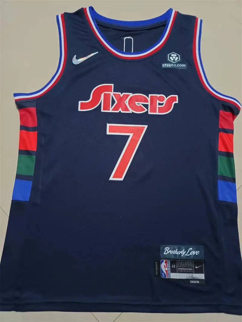 Philadelphia 76ers Joe NO.7 basketball Jersey