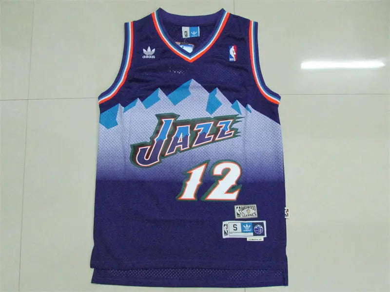 Utah Jazz John Stockton NO.12 Basketball Jersey