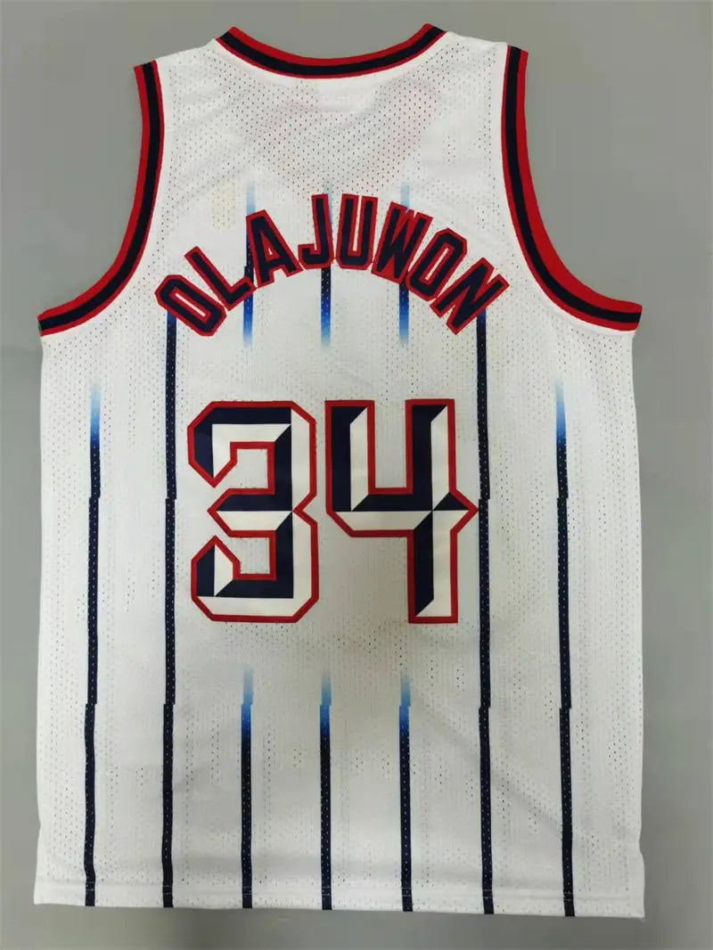 Houston Rockets Hakeem Olajuwon NO.34 Basketball Jersey