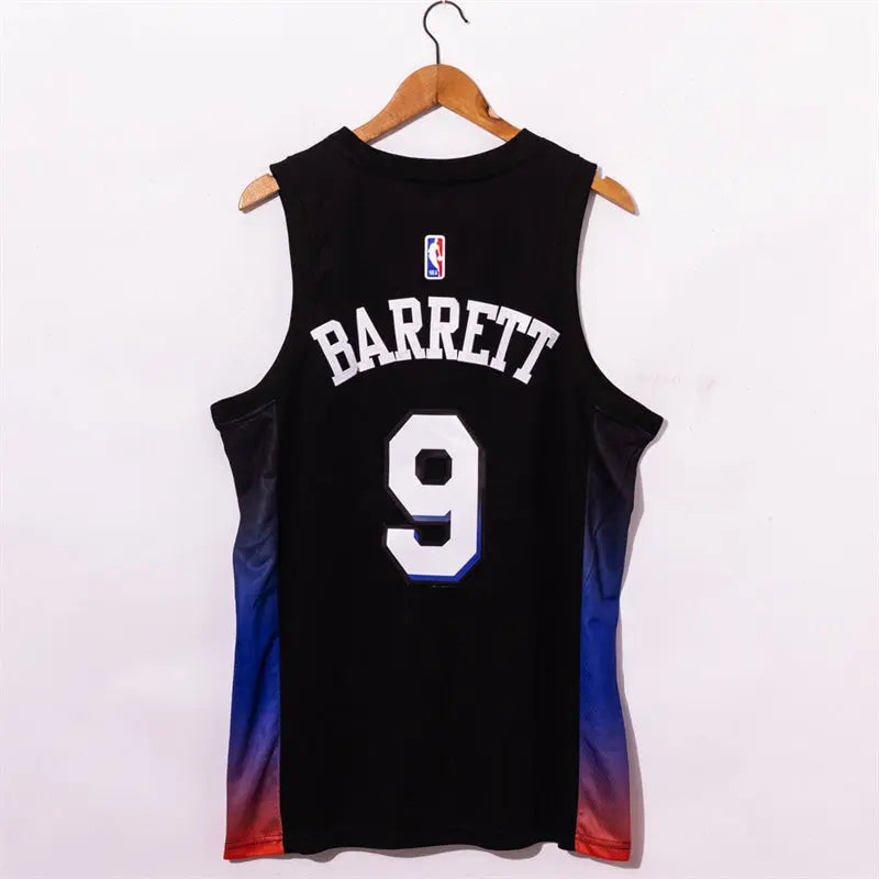 New York Knicks Barrett NO.9 Basketball Jersey