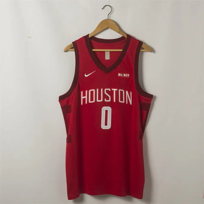 Houston Rockets Russell Westbrook NO.0 Basketball Jersey