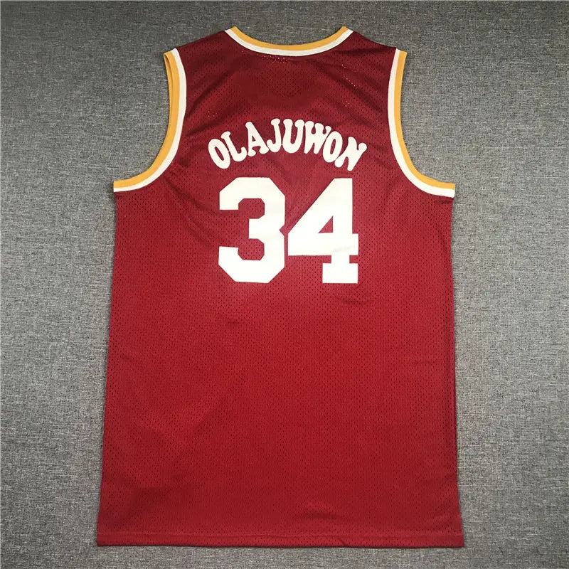 Houston Rockets Hakeem Olajuwon NO.34 Basketball Jersey