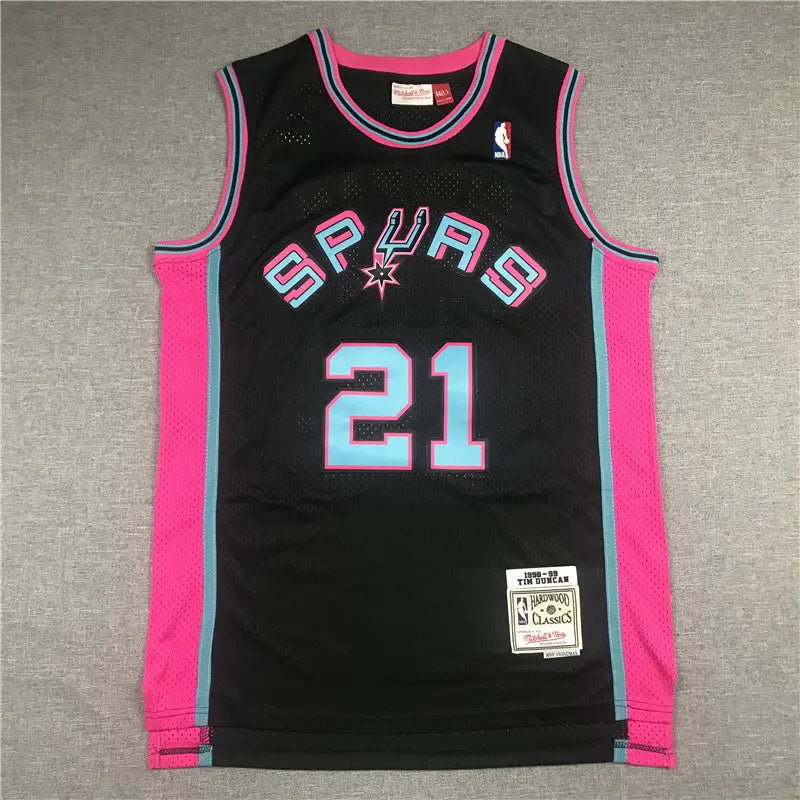 San Antonio Spurs Tim Duncan NO.21 Basketball Jersey