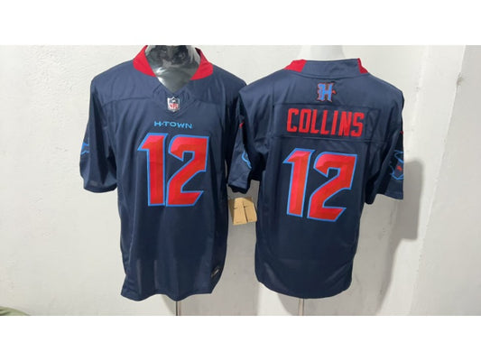 Adult Houston Texans Nico Collins NO.12 Football Jerseys