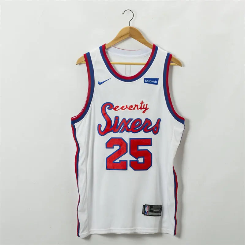 Philadelphia 76ers Simmons NO.25 basketball Jersey