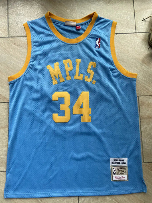 Los Angeles Lakers Shaquille O'Neal NO.34 Basketball Jersey