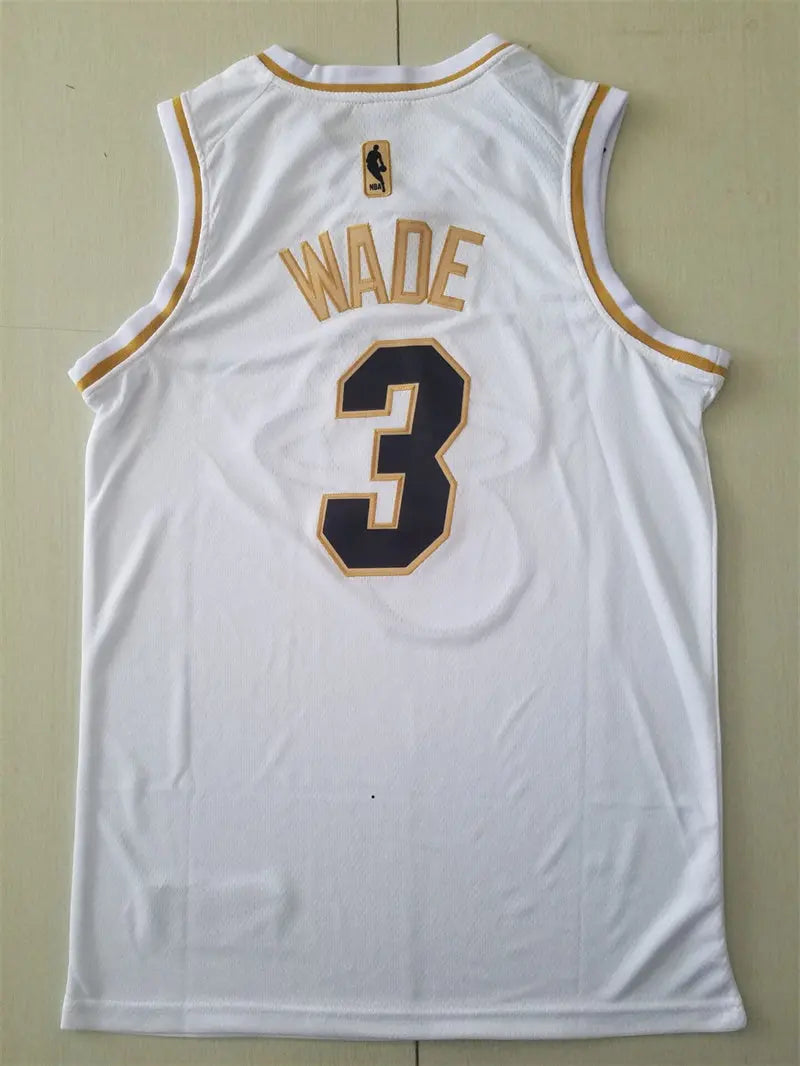 Miami Heat Wade NO.3 Basketball Jersey