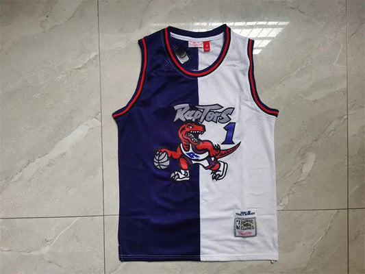 Toronto Raptors Tracy McGrady NO.1 Basketball Jersey