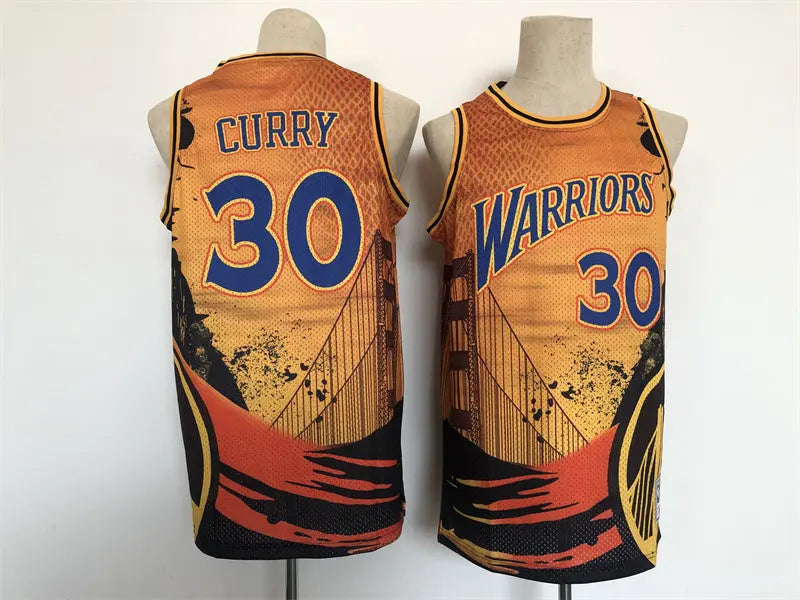 Golden State Warriors Stephen Curry NO.30 Basketball Jersey