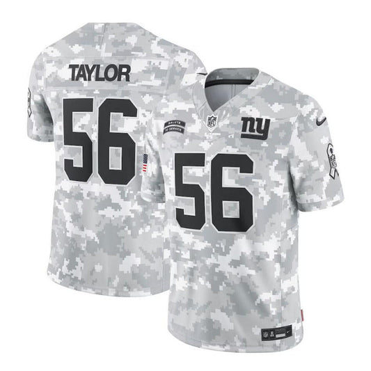 men/women/kids New York Giants Lawrence Taylor No.56 2024 Salute To Service Jersey