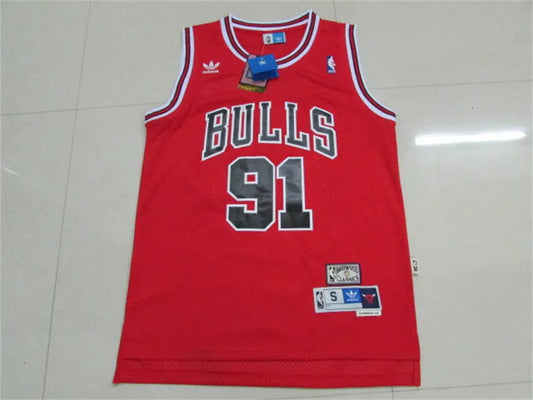 Chicago Bulls Dennis Rodman NO.91 Basketball Jersey