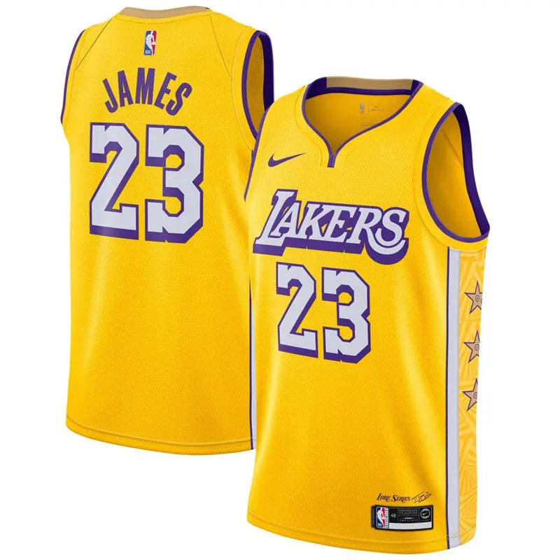 Los Angeles Lakers Lebron James NO.23 Basketball Jersey