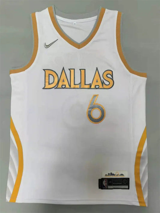 Dallas Mavericks Kristaps Porzingis NO.6 Basketball Jersey