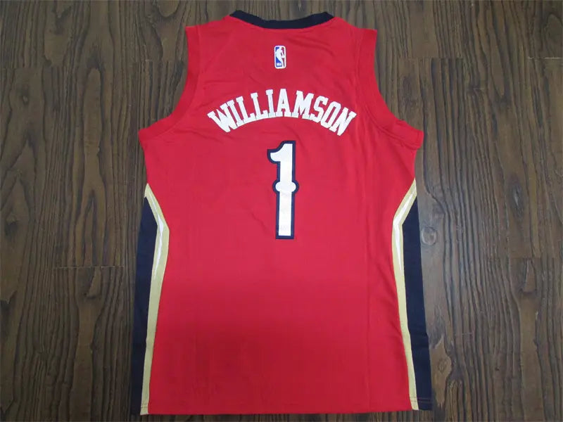 New Orleans Pelicans Zion Williamson NO.1 Basketball Jersey