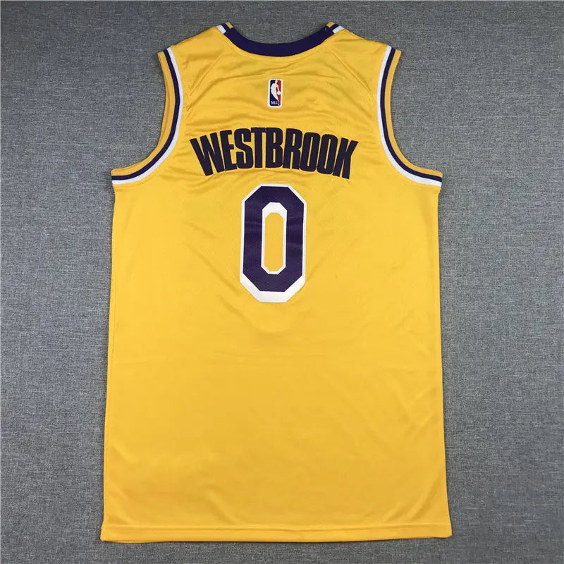 Los Angeles Lakers Russell Westbrook NO.0 Basketball Jersey