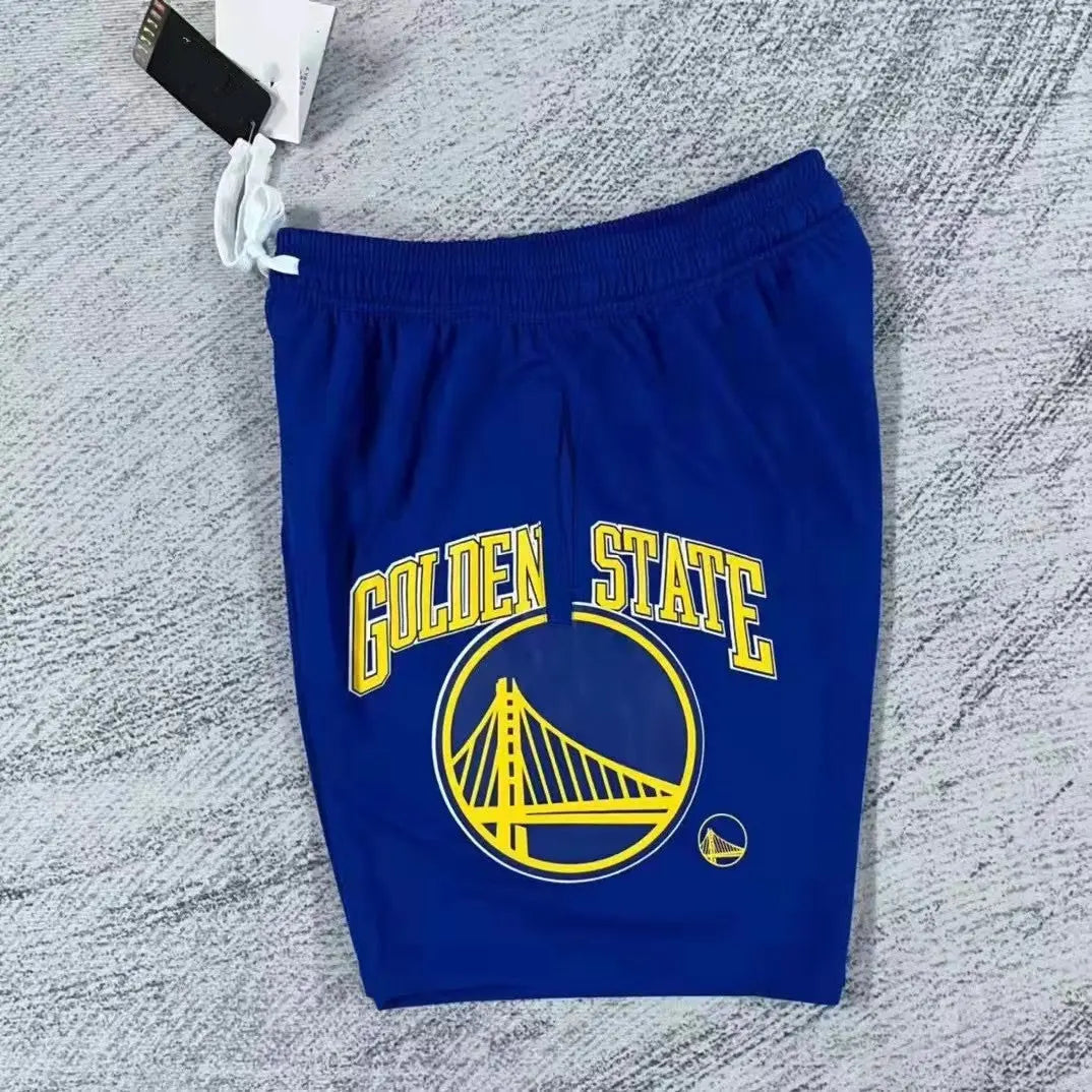 Golden State Warriors blue Basketball Shorts