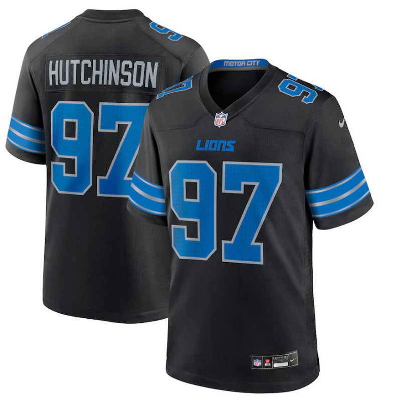 New Season Adult Detroit Lions Aidan Hutchinson NO.97 Football Jerseys