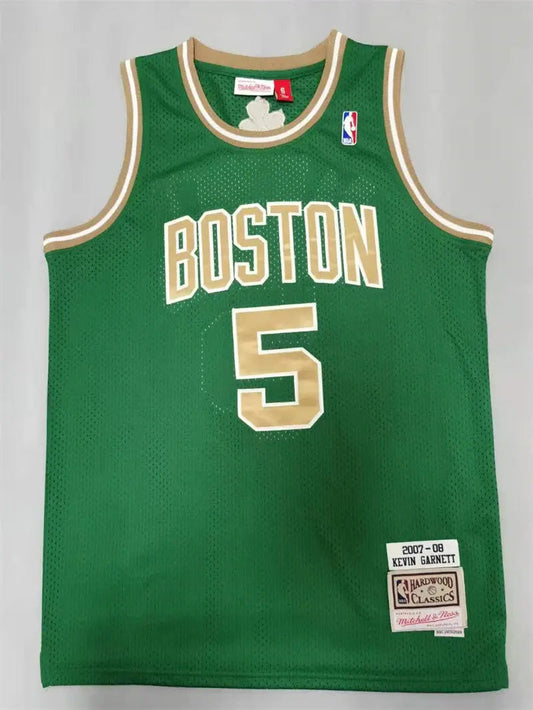 Boston Celtics Garnett NO.5 Basketball Jersey