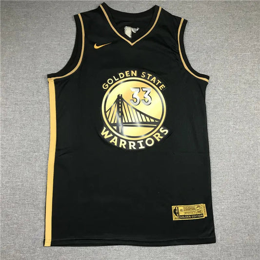 Golden State Warriors James Wiseman NO.33 Basketball Jersey