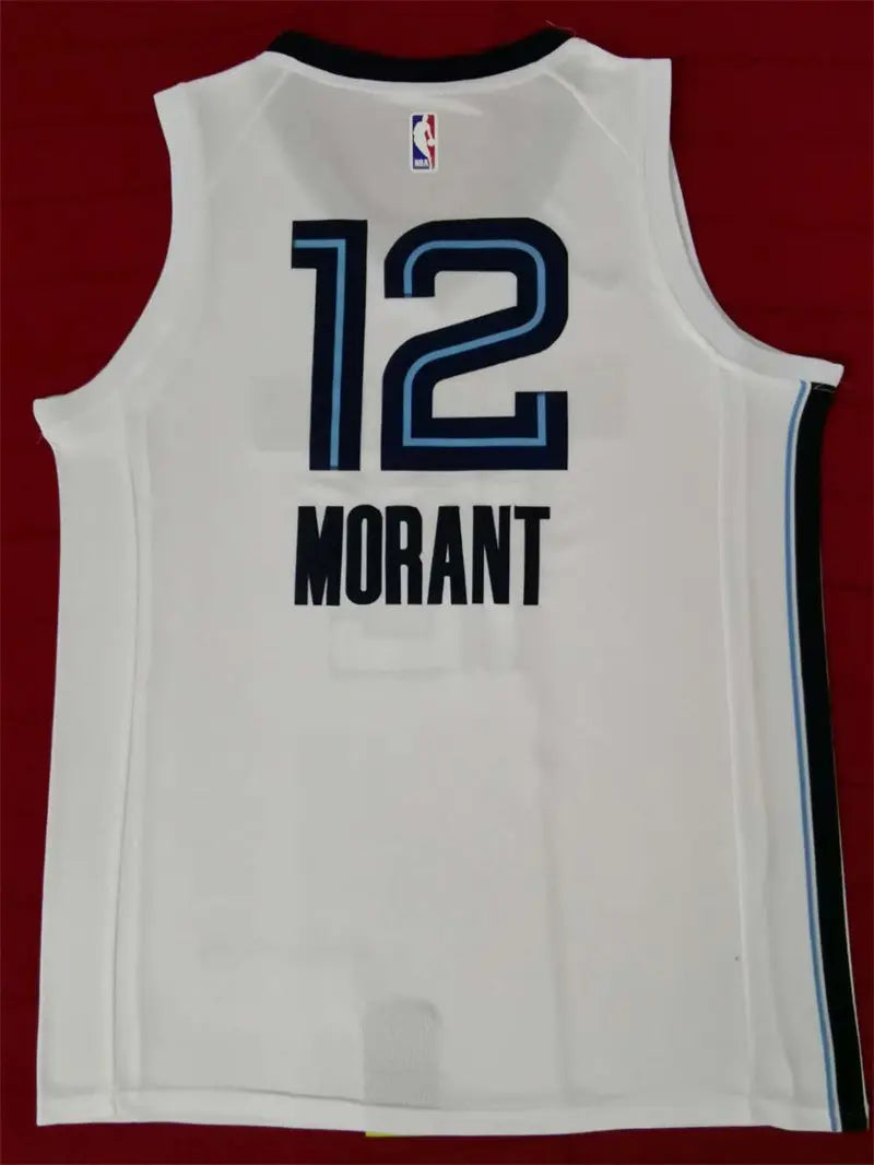 Memphis Grizzlies Ja Morant NO.12 Basketball Jersey