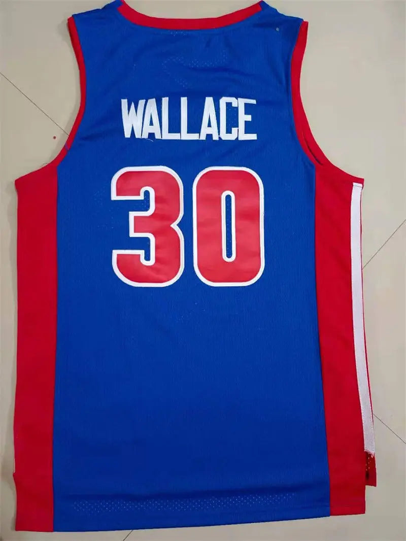 Detroit Pistons Rasheed Wallace NO.30 Basketball Jersey