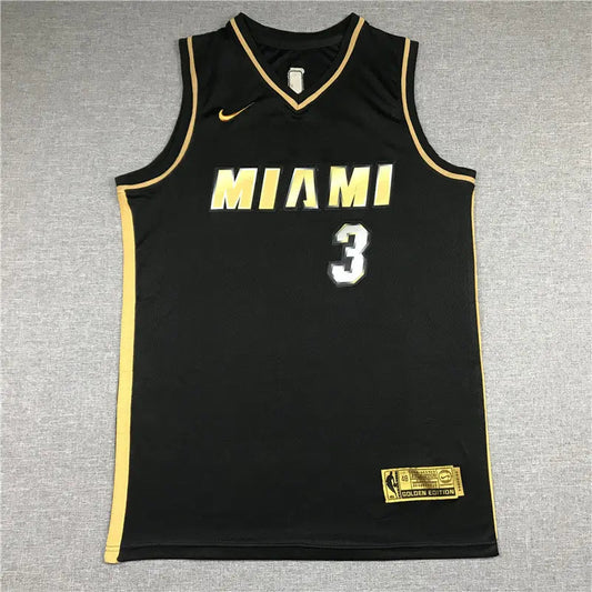 Miami Heat Wade NO.3 Basketball Jersey