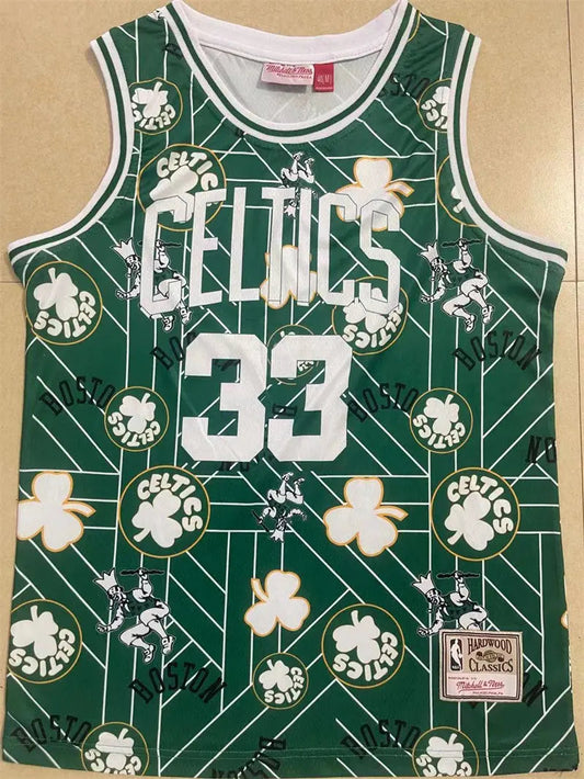 Boston Celtics Larry Bird NO.33 Basketball Jersey