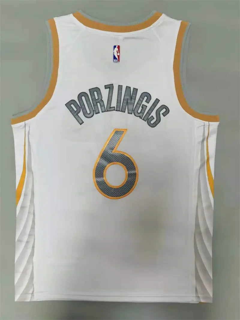 Dallas Mavericks Kristaps Porzingis NO.6 Basketball Jersey