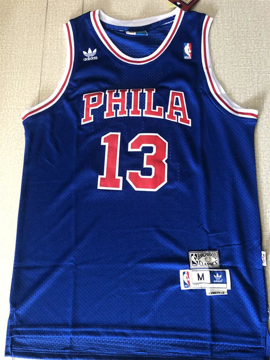 Philadelphia 76ers Chamberlain NO.13 basketball Jersey