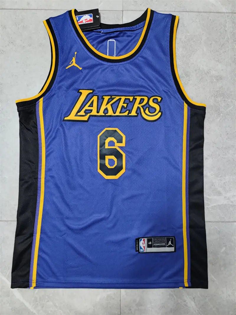 Los Angeles Lakers Lebron James NO.6 Basketball Jersey