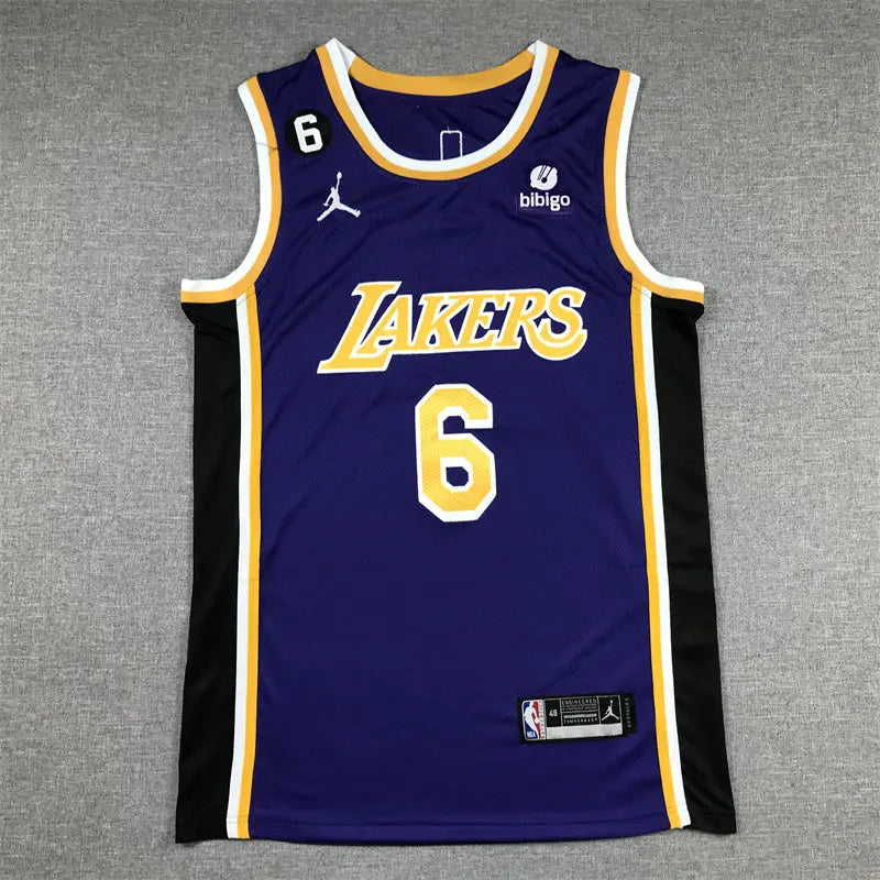 Los Angeles Lakers Lebron James NO.6 Basketball Jersey