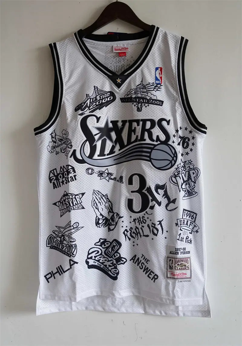 Philadelphia 76ers Allen Iverson NO.3 basketball Jersey