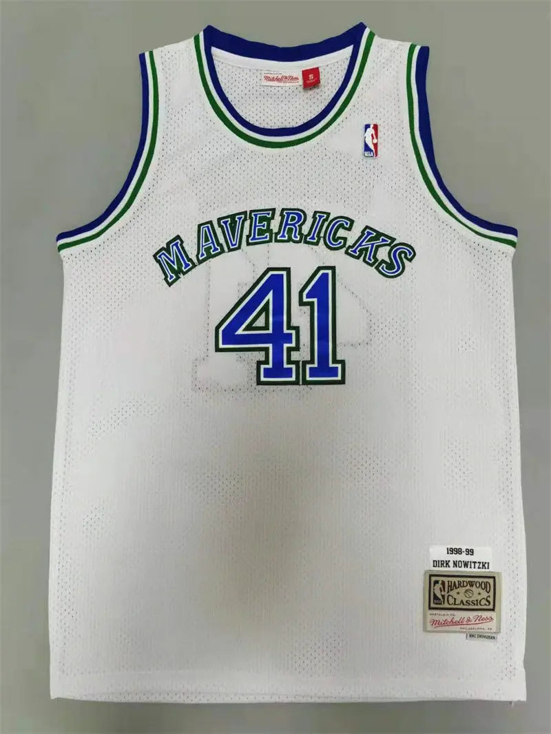 Dallas Mavericks Dirk Nowitzki NO.41 Basketball Jersey