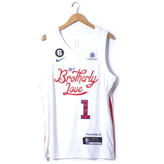 Philadelphia 76ers James Harden NO.1 basketball Jersey