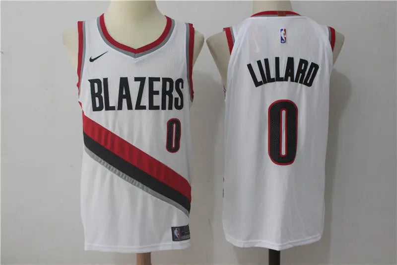 Portland Trail Blazers Damian Lillard NO.0 Basketball Jersey