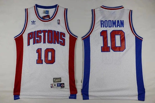 Detroit Pistons Dennis Rodman NO.10 Basketball Jersey