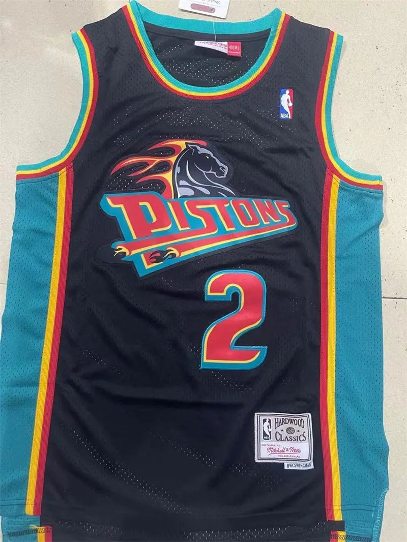 Detroit Pistons Cade Cunningham NO.2 Basketball Jersey