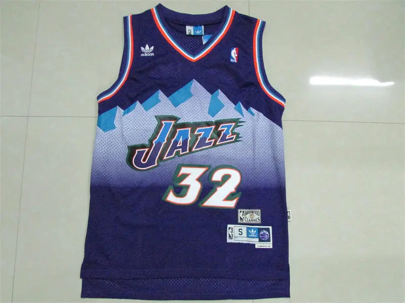 Utah Jazz Karl Malone NO.32 Basketball Jersey